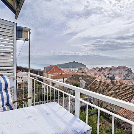 Apartment Anja - panoramic view Dubrovnik Bagian luar foto