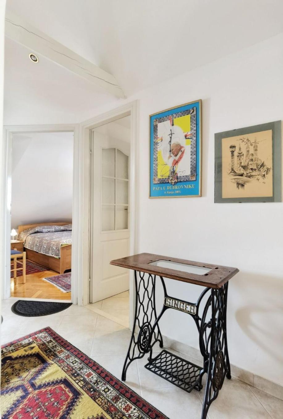 Apartment Anja - panoramic view Dubrovnik Bagian luar foto