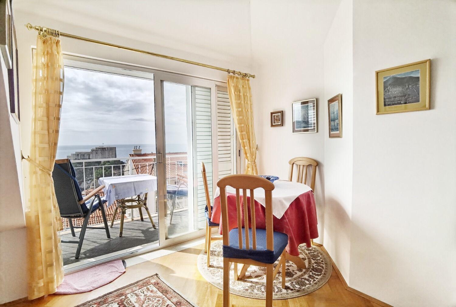 Apartment Anja - panoramic view Dubrovnik Bagian luar foto
